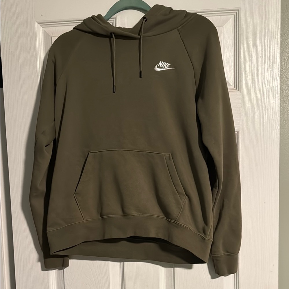 Nike Olive Green Men's Hoodie
